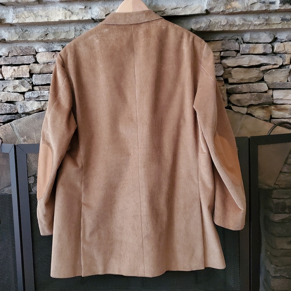 Vintage Ralph Lauren Blue Label Corduroy Blazer Coat - Picture 5 of 10